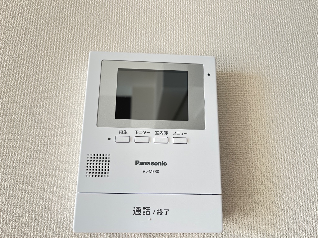 拡大写真:エクシード中ノ目 2階202の録画付きインターホン