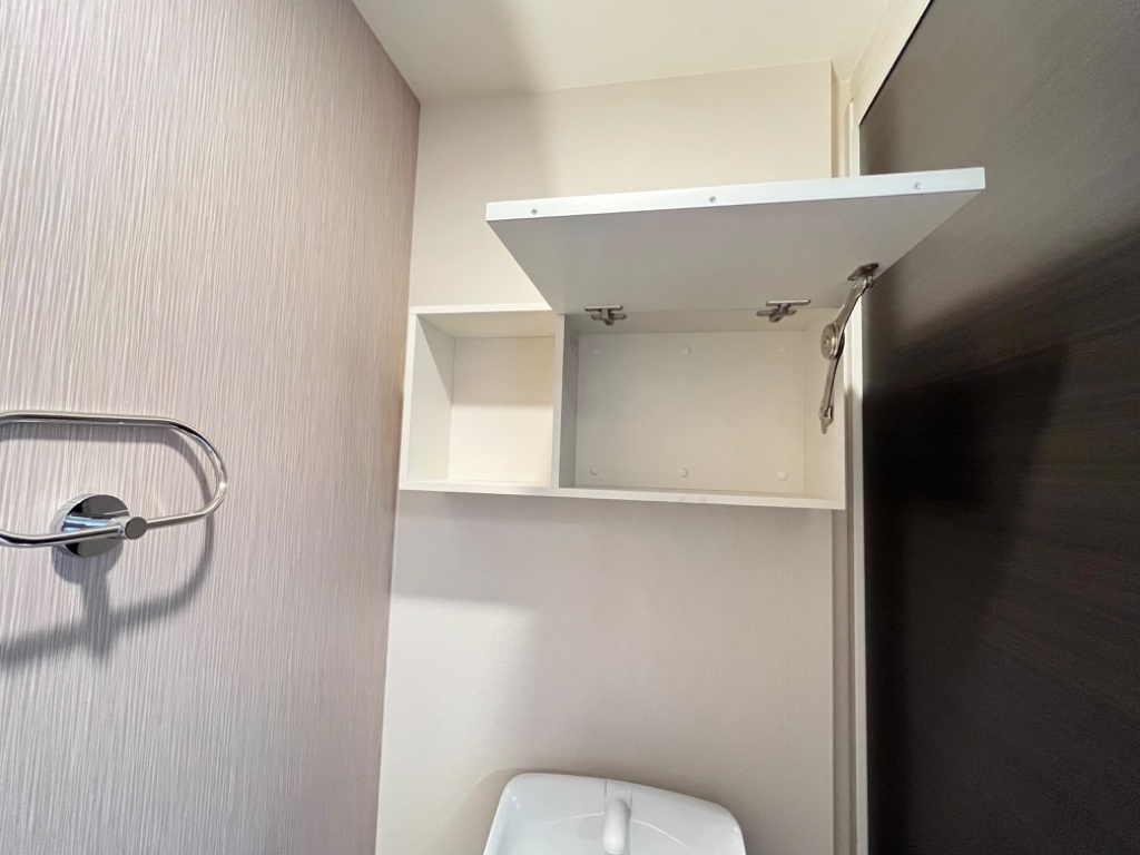 拡大写真:高尾崎 NEW TOWN La・Terre I 2階206のトイレ収納