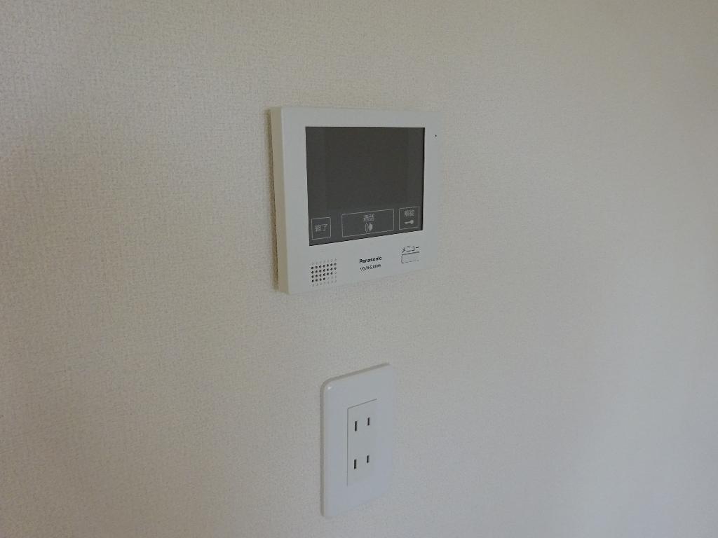 拡大写真:庵樹Ⅱ 1階102のカメラ付インターホン