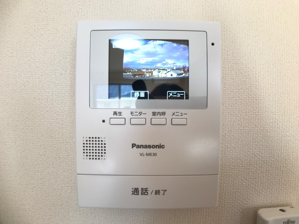 拡大写真:アルコイル上並榎 2階202のカメラ付インターホン