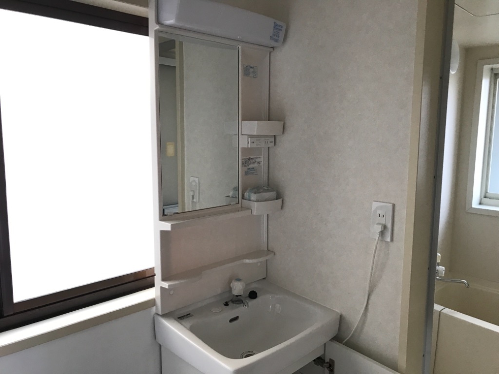 拡大写真：マンション飛騨 2階20の洗面