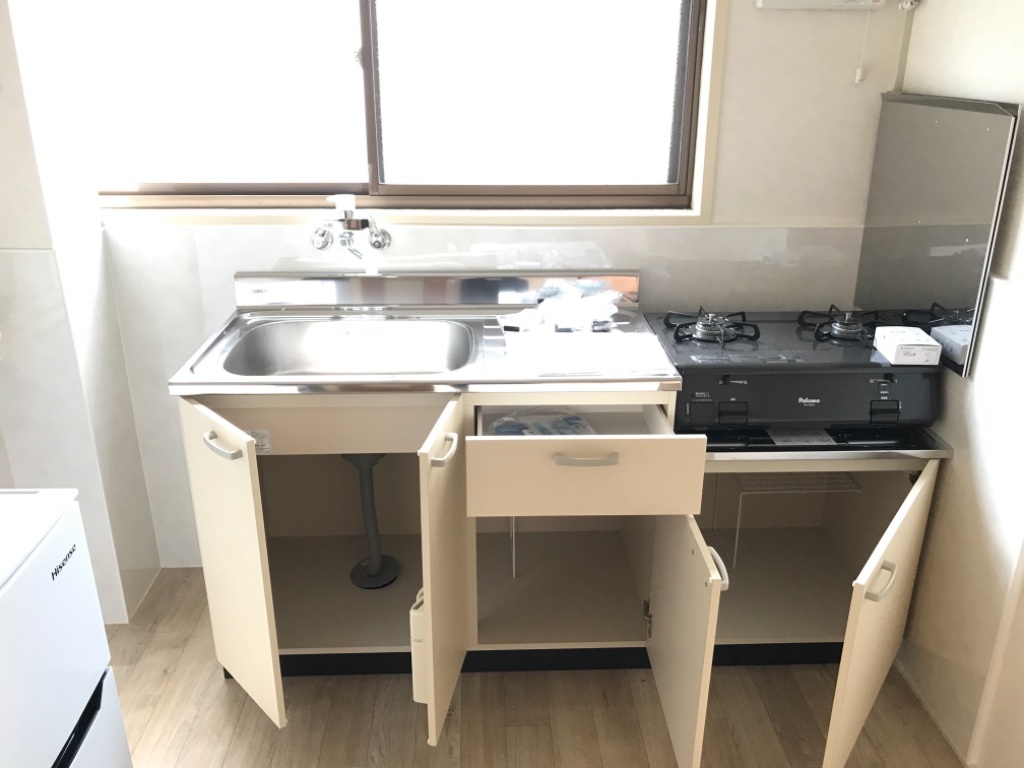 拡大写真：マンション飛騨 2階20のキッチン