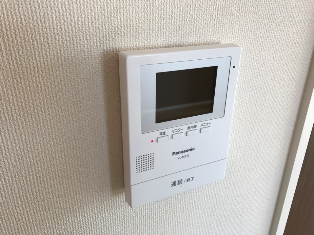 拡大写真:ロッシュ メゾン 2階205のカメラ付インターホン(イメージ)