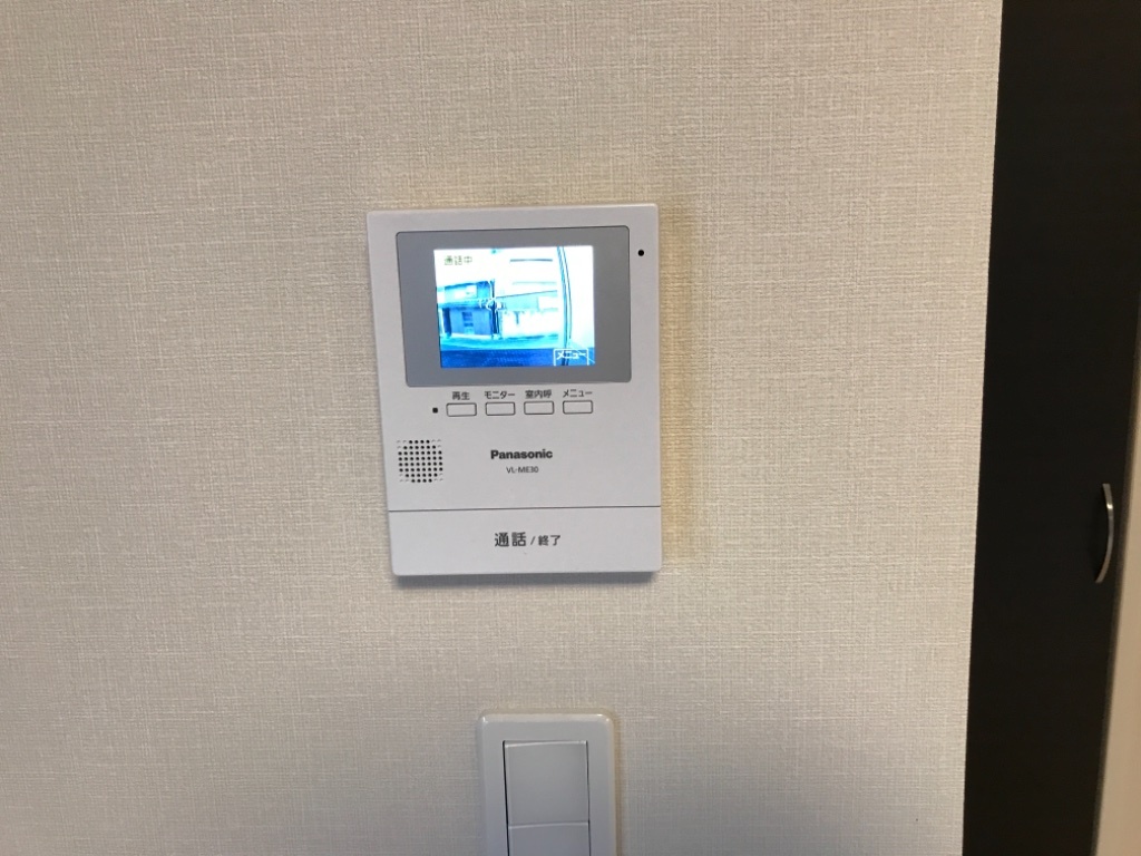 拡大写真:ネオスカイD 1階102のセキュリティ