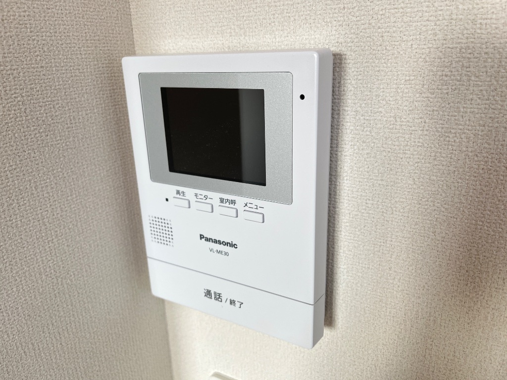 拡大写真:ルミナス 2階201のカメラ付インターホン
