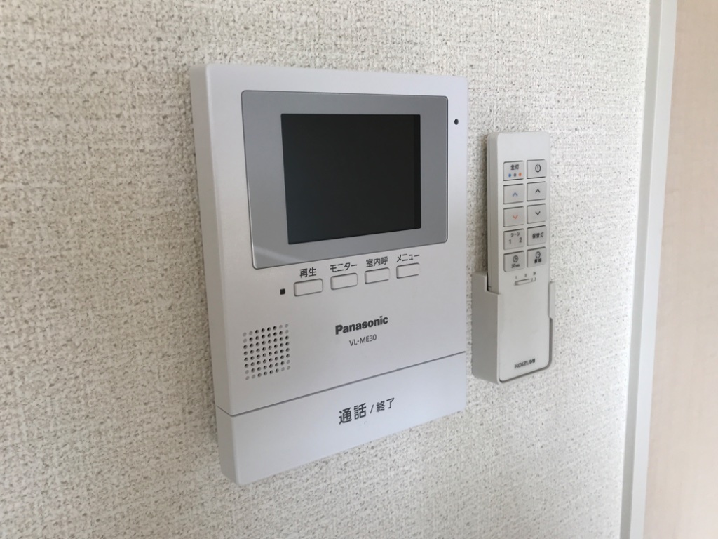 拡大写真:フォルトゥナ 2階203のカメラ付インターホン