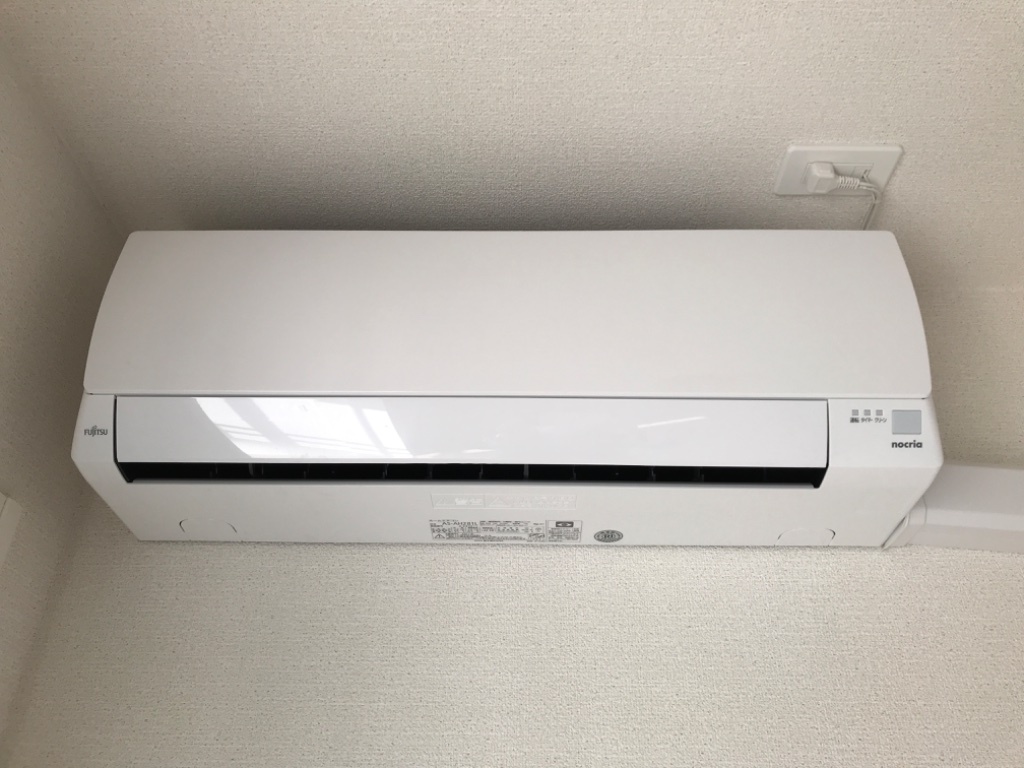 拡大写真:フォルトゥナ 2階203のエアコン