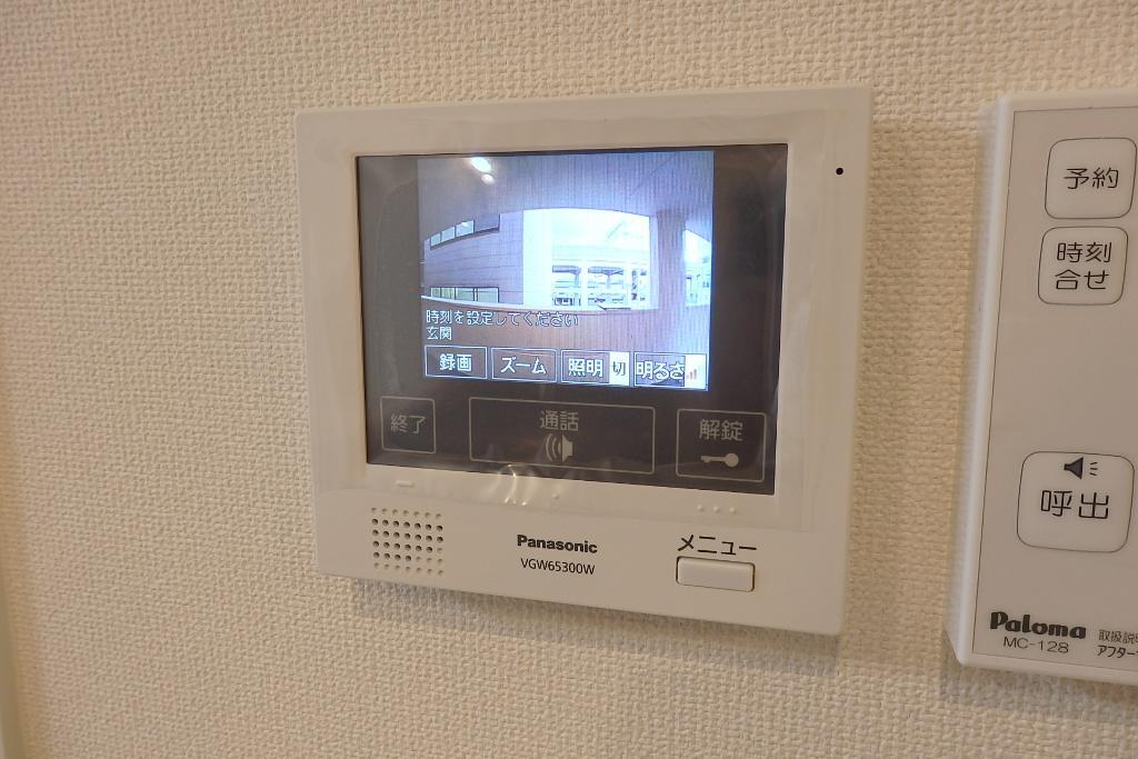 拡大写真:グランシャリオ 1階101のカメラ付インターホン(イメージ)
