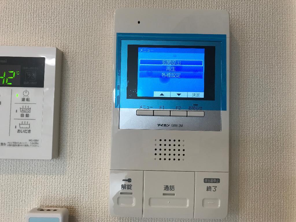 拡大写真：ヴァルム　レッヘルン 4階403のカメラ付インターホン(イメージ)