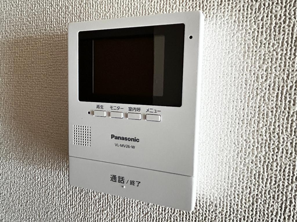 拡大写真:レジデンスカントリー 4階501のカメラ付インターホン