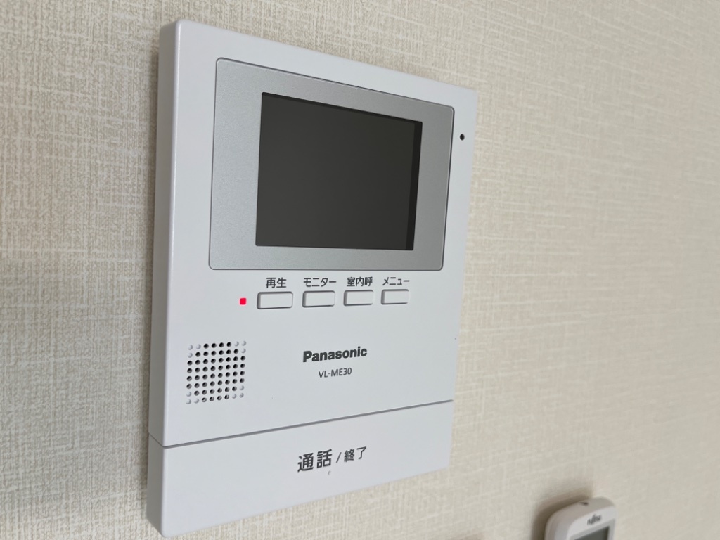 拡大写真:エクセール 1階101のカメラ付インターホン