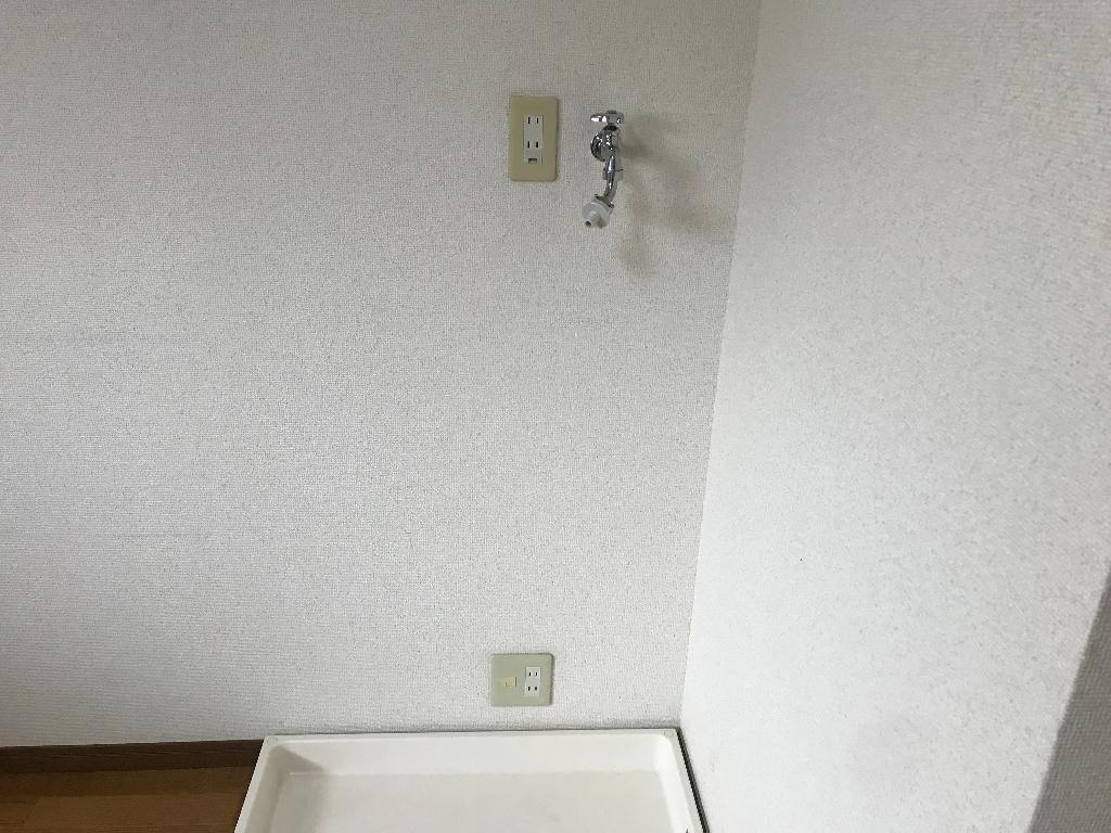 拡大写真:メゾン高橋B 1階101の洗濯機置場
