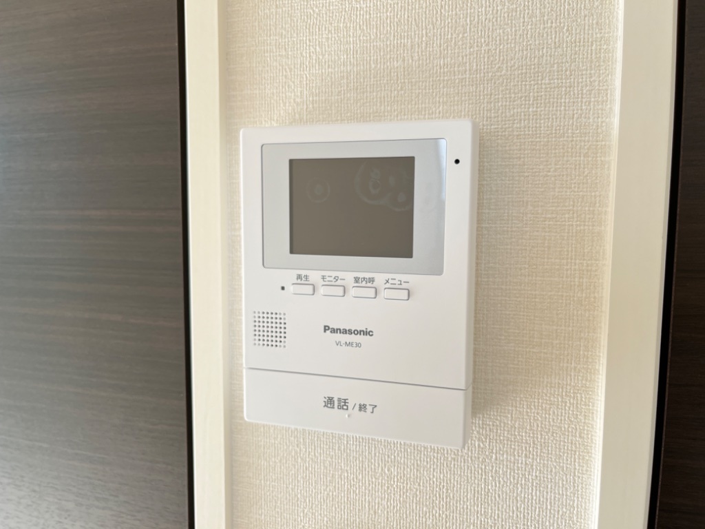 拡大写真:エクセーラ ASANO 2階203のカメラ付インターホン