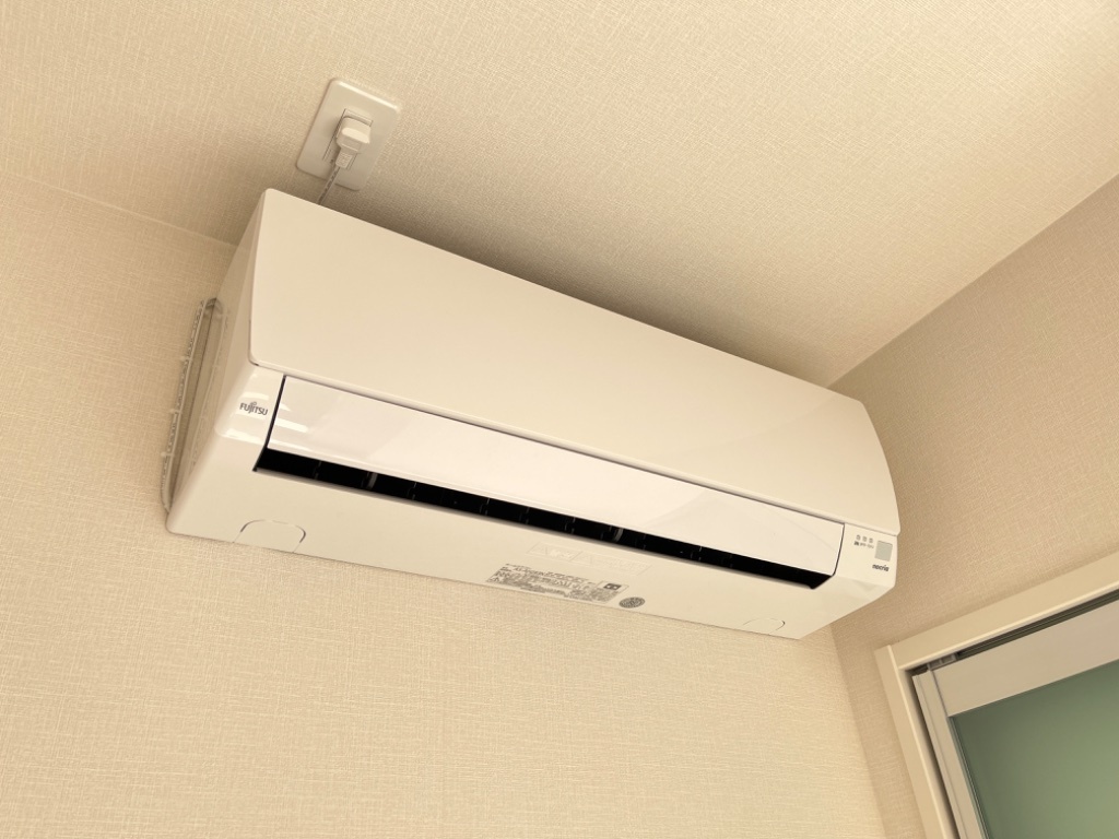 拡大写真:エクセーラ ASANO 2階203のエアコン