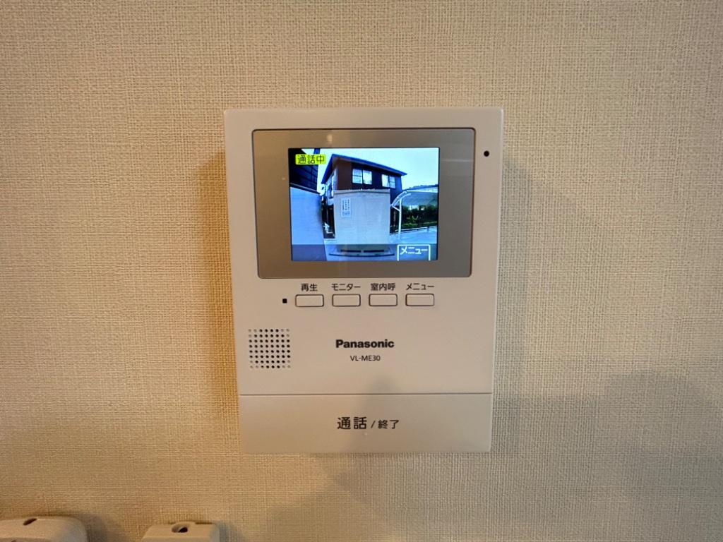 拡大写真:ルミナーレ上上津役 2階207のセキュリティ