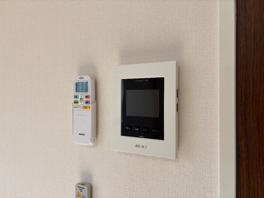 拡大写真:メゾン ド ココン M 1階110のカメラ付インターホン