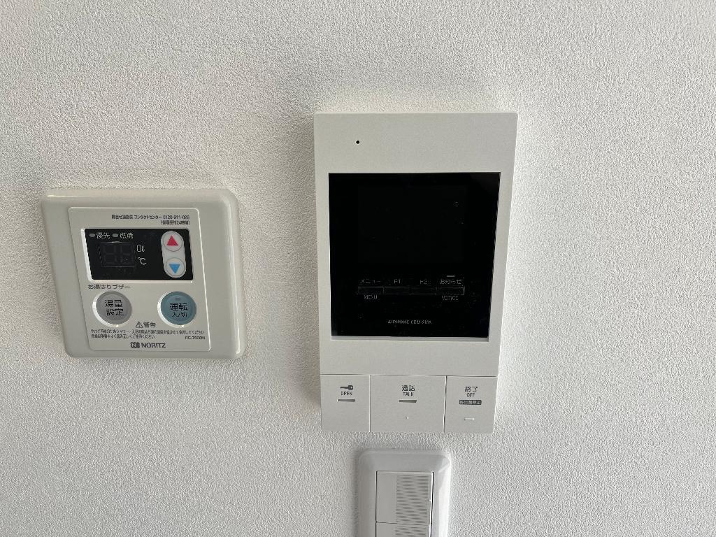 拡大写真:レ・メニュアール薊野 3階302のカメラ付インターホン(イメージ)