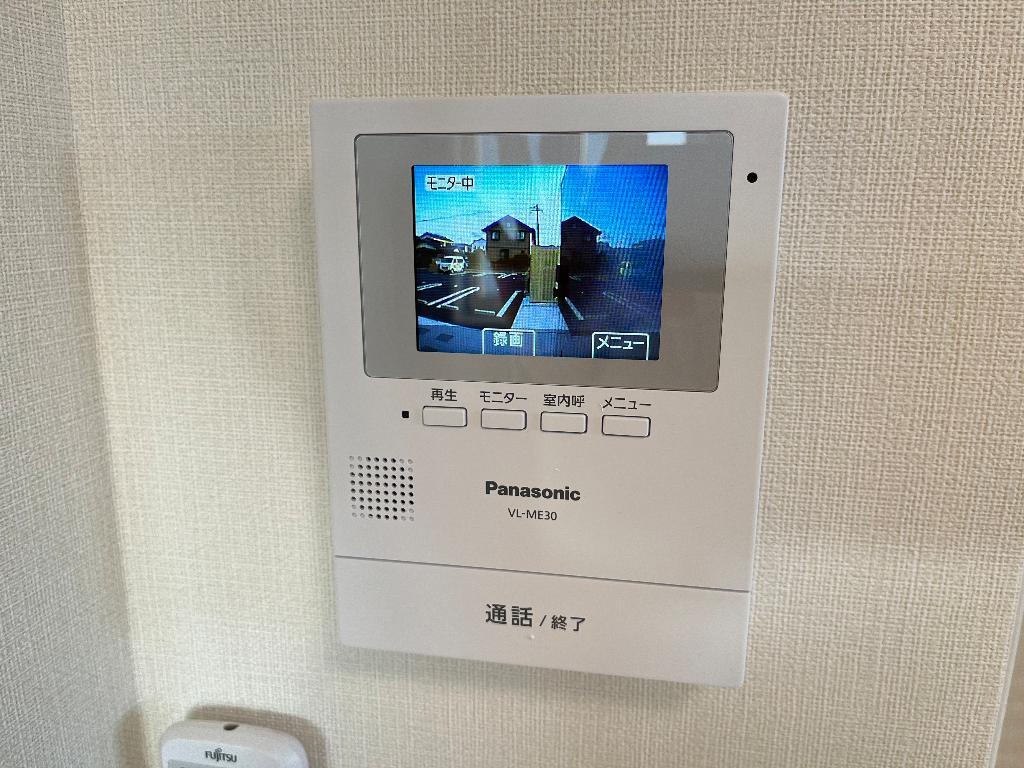 拡大写真:レガシーコートⅡ 2階203のカメラ付インターホン