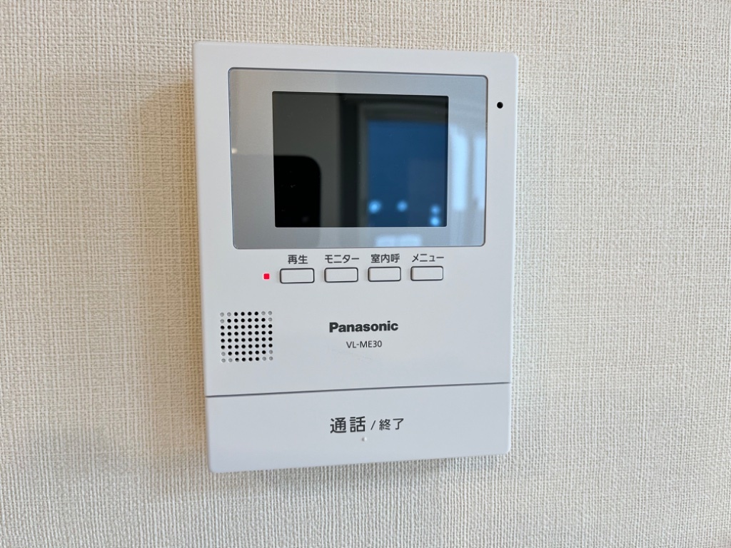拡大写真:CALM GENTLE II 2階201のカメラ付インターホン
