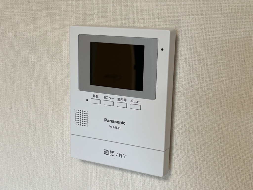 拡大写真:フェリーチェ・ローザⅡ 1階105のカメラ付インターホン