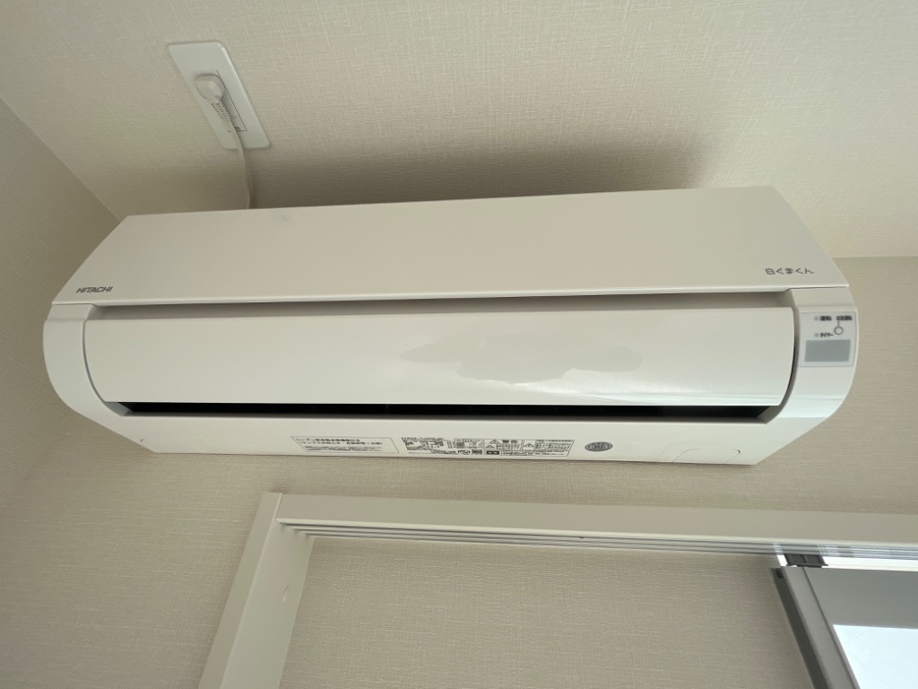 拡大写真:スウィートガーデン 1階102のエアコン
