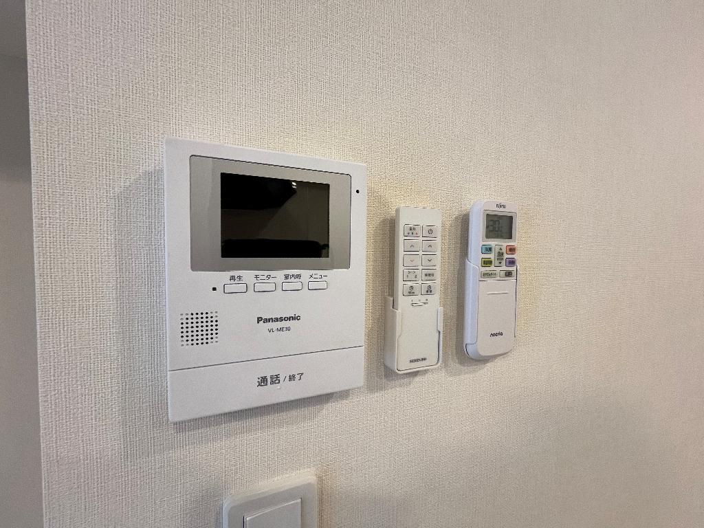 拡大写真:Moka 1階102のカメラ付インターホン