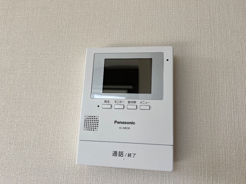 拡大写真:clochette(クロシェット) 2階205のモニター付きインターホン