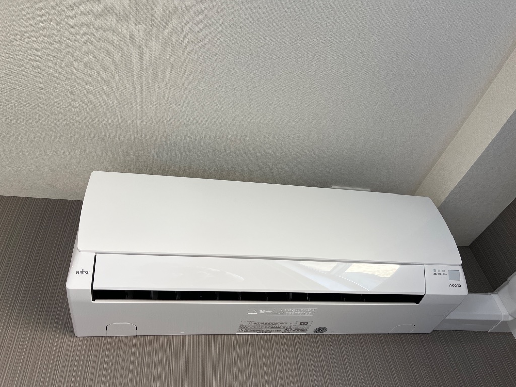 拡大写真:clochette(クロシェット) 2階205のエアコン
