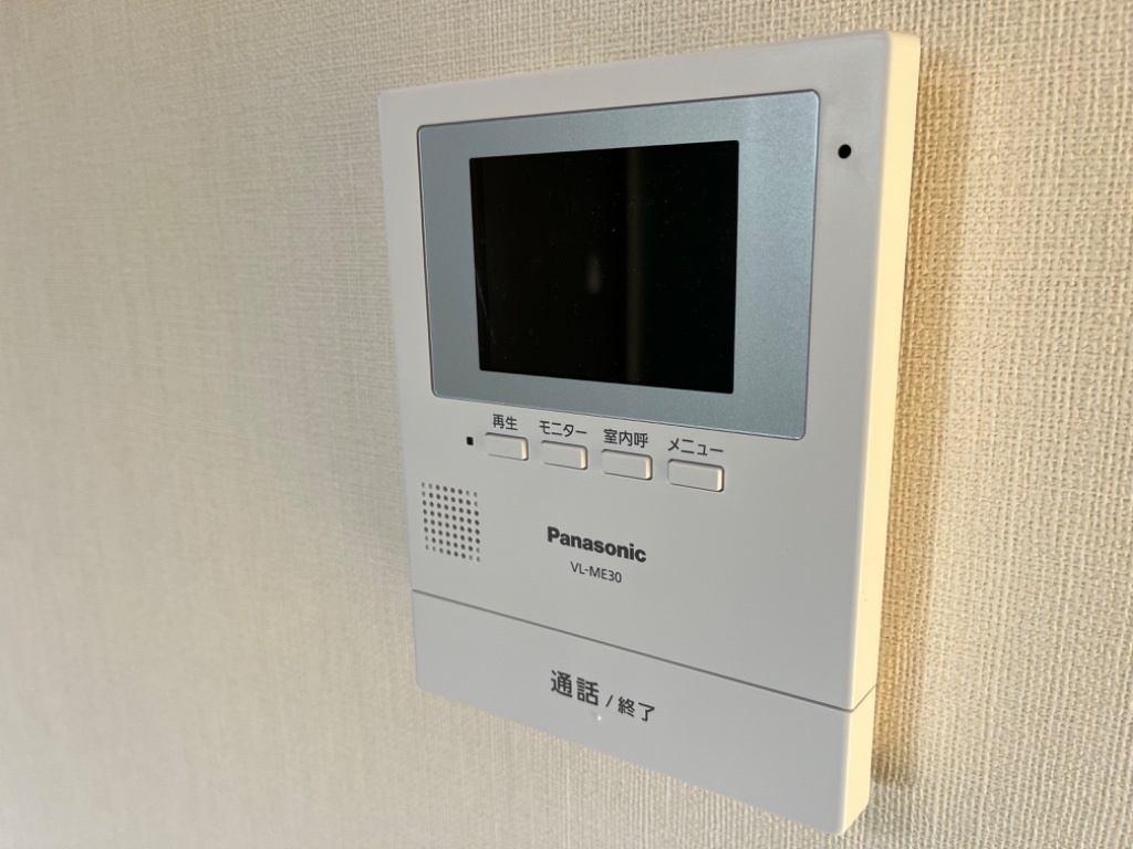 拡大写真：アヴニール 2階205のカメラ付きインターホン