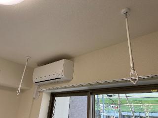 拡大写真:ポルト洗足池 5階501の室内物干し(イメージ)