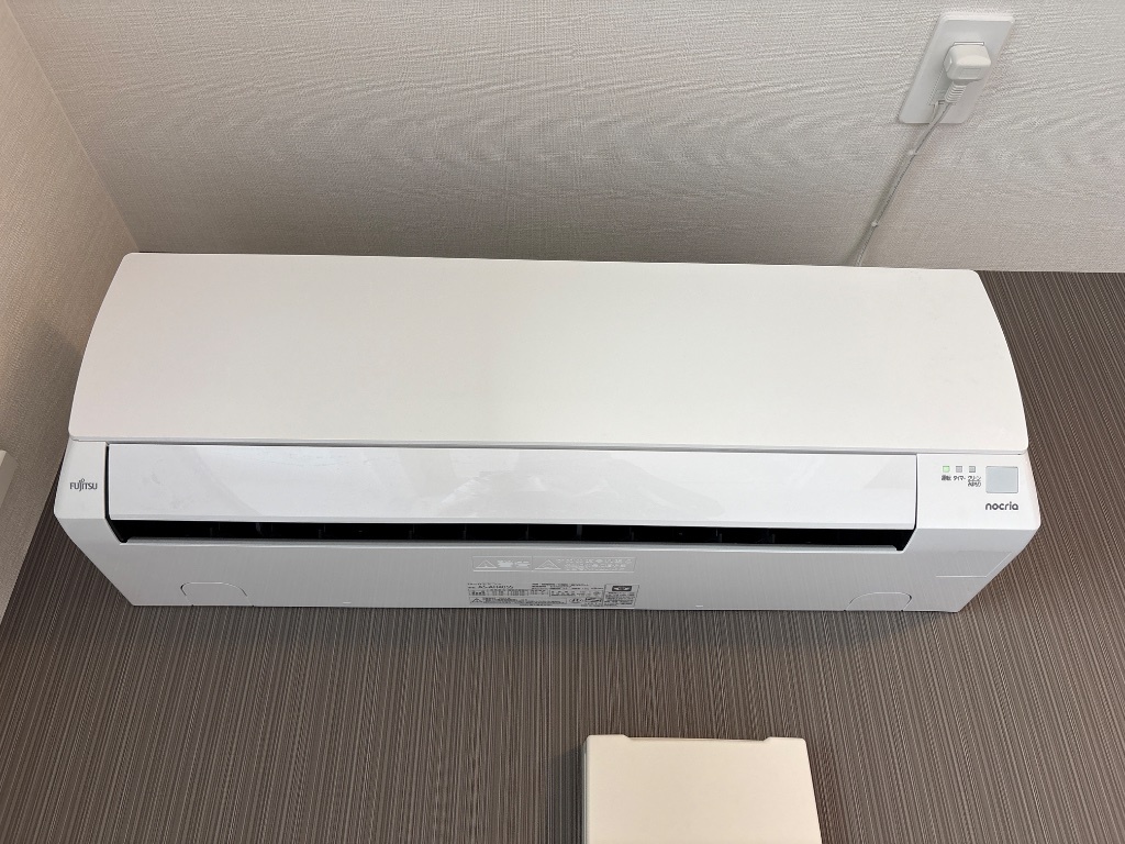 拡大写真:メゾン ソラリア 2階201のエアコン