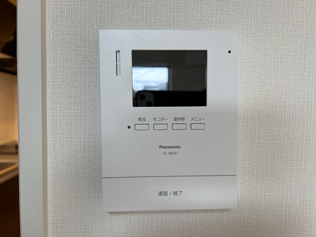拡大写真:プレシャスワン翔(Precious one翔) 2階202のカメラ付インターホン