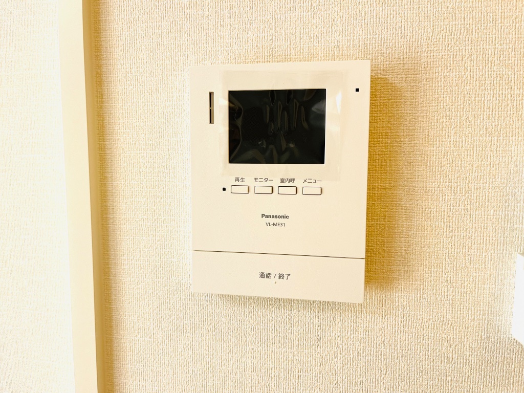 拡大写真:レコルト 1階105のカメラ付インターホン
