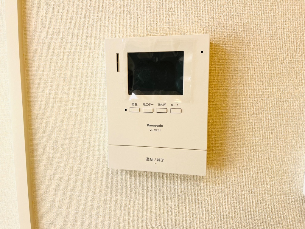 拡大写真:レコルト 2階205のカメラ付インターホン