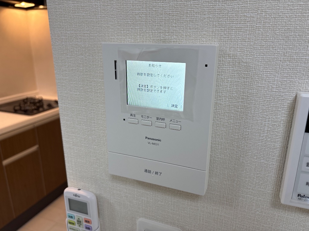 拡大写真:オーレ瑞穂 2階202のカメラ付インターホン