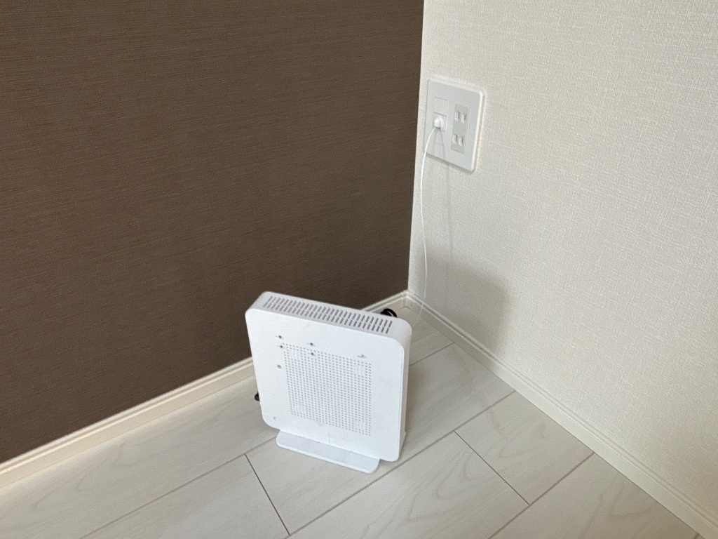 拡大写真:オーレ瑞穂 2階202の無料Wi-Fi機器