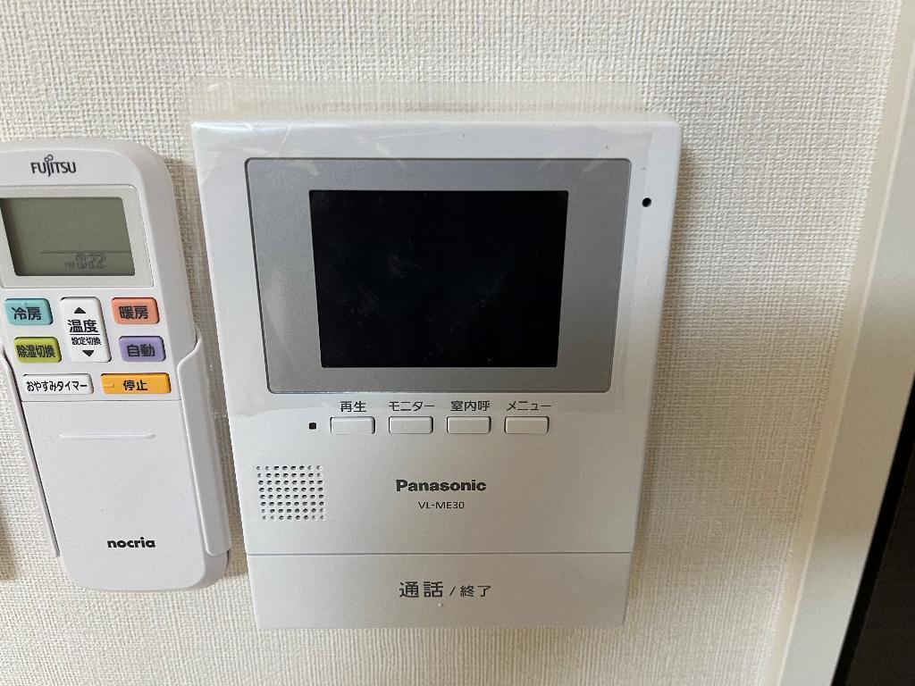拡大写真:多摩区菅野戸呂 新築工事 2階202のカメラ付インターホン(イメージ)