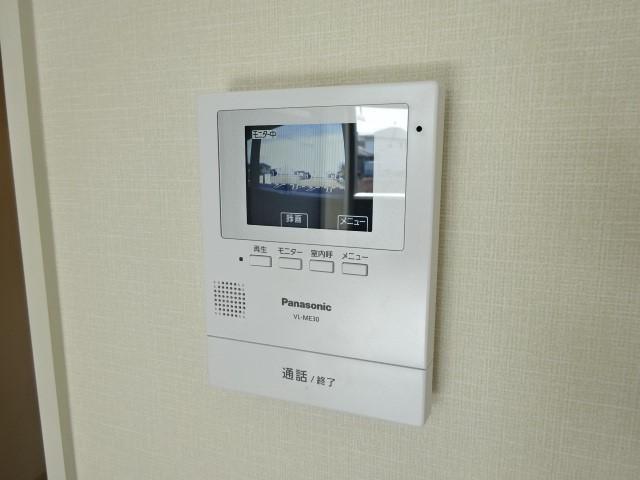 拡大写真:prunier(プリュニエ) 2階205のカメラ付インターホン(イメージ)