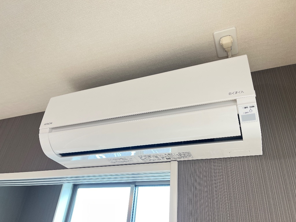 拡大写真:メゾン エメ 2階202のエアコン