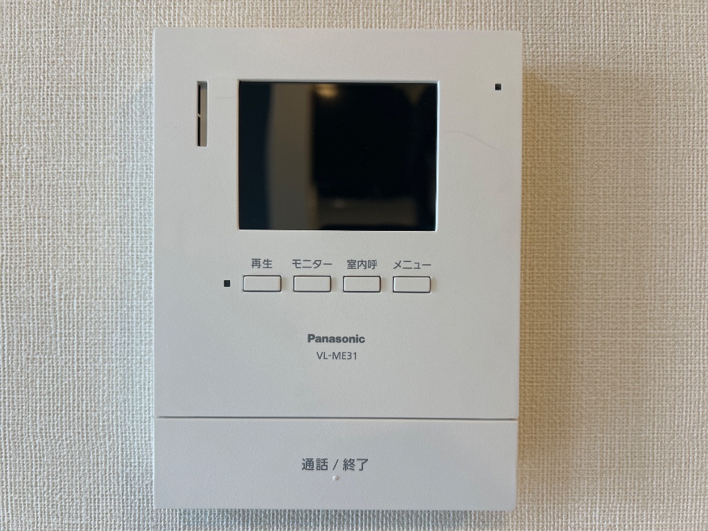 拡大写真:リッチレジデンスB(Rich Residence B) 1階108のカメラ付インターホン