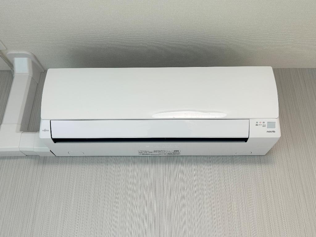 拡大写真:蕨市錦町マンション新築工事 4階401のエアコン(イメージ)