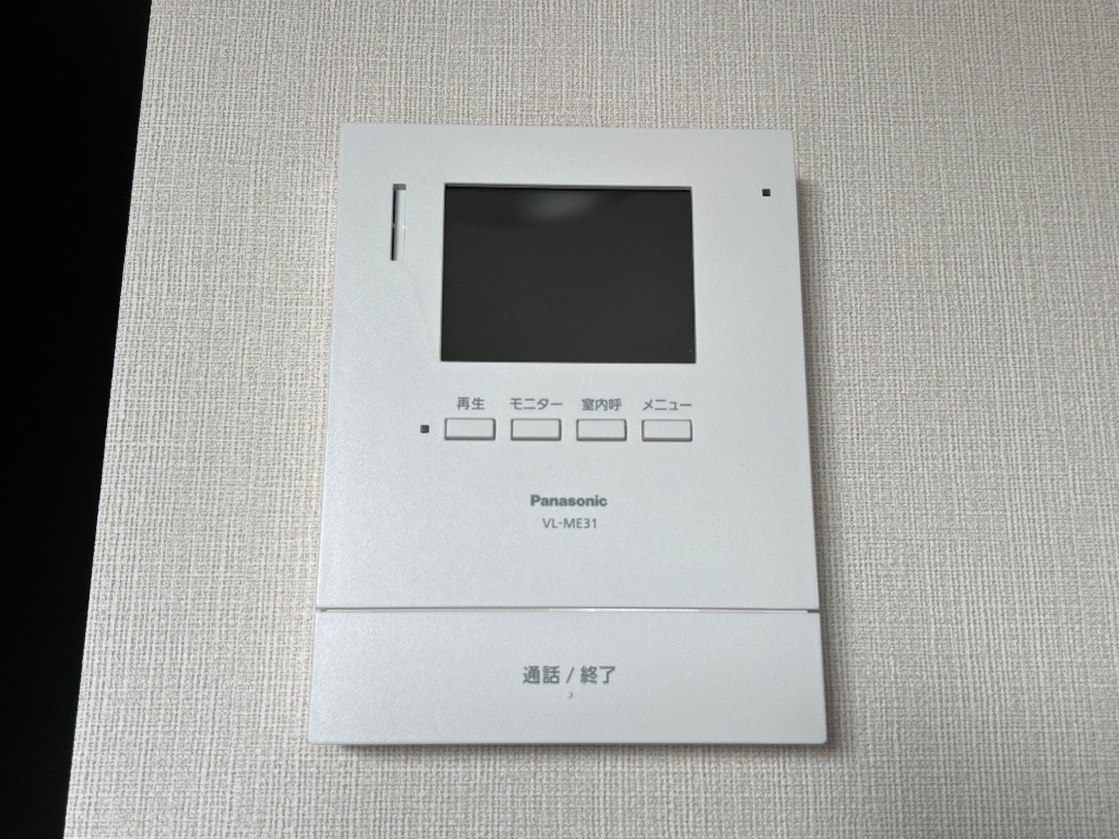 拡大写真：ヴァンベール六番館 2階202のカメラ付インターホン