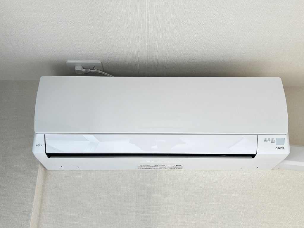 拡大写真：ヴァンベール六番館 2階202のエアコン
