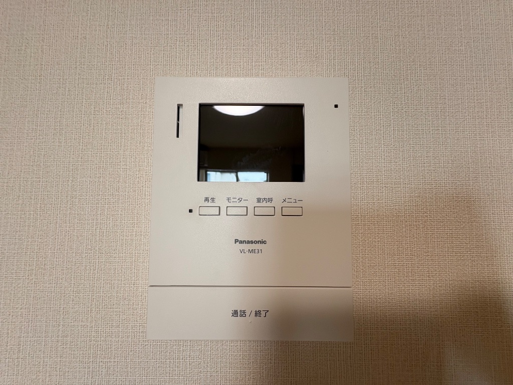 拡大写真：クレシア千草 1階102のカメラ付きインターホン