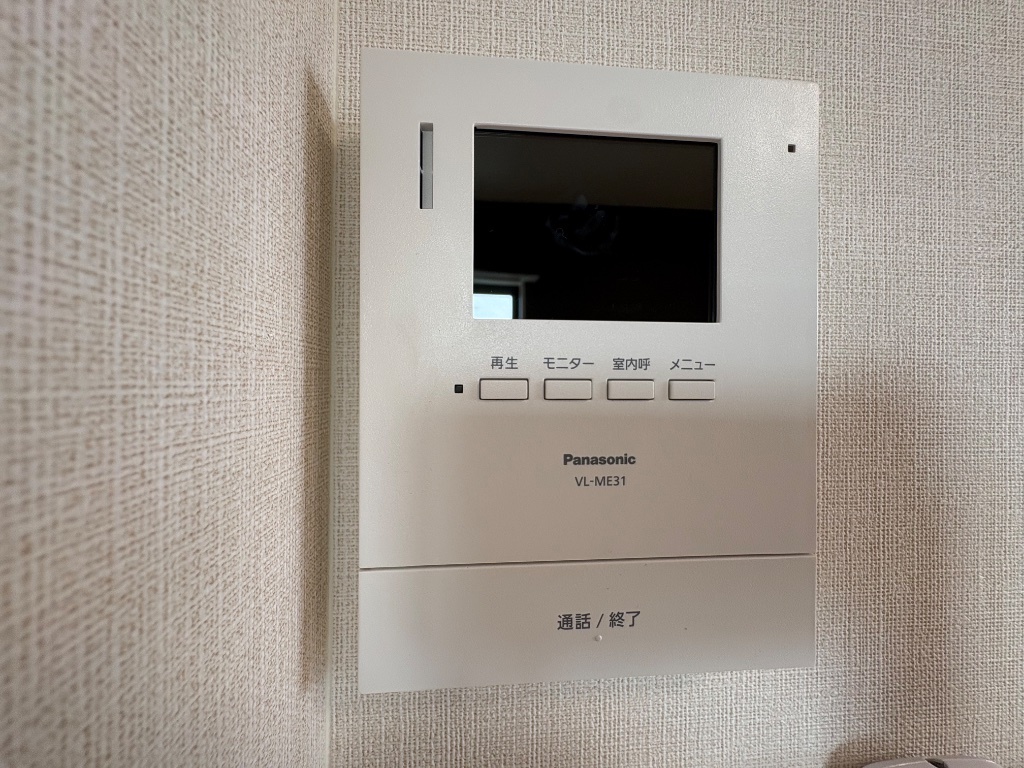 拡大写真:クレシア千草 2階201のカメラ付インターホン