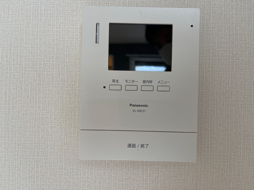 拡大写真:サンコート 1階103のカメラ付インターホン