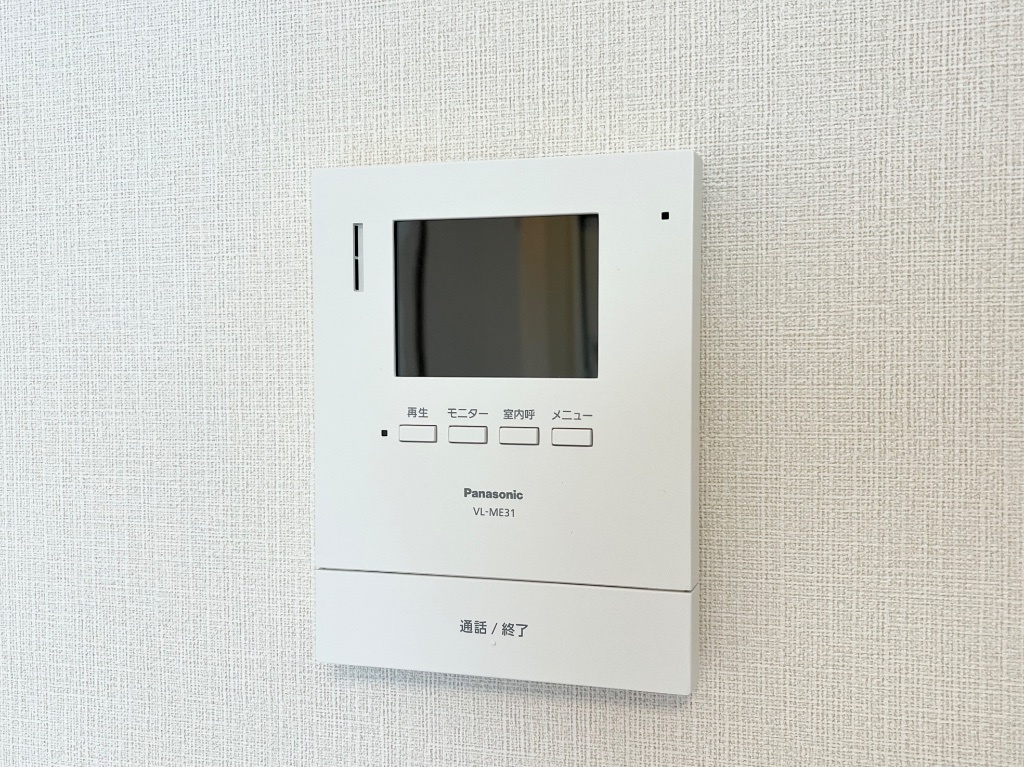 拡大写真:サンコート 2階203のカメラ付インターホン