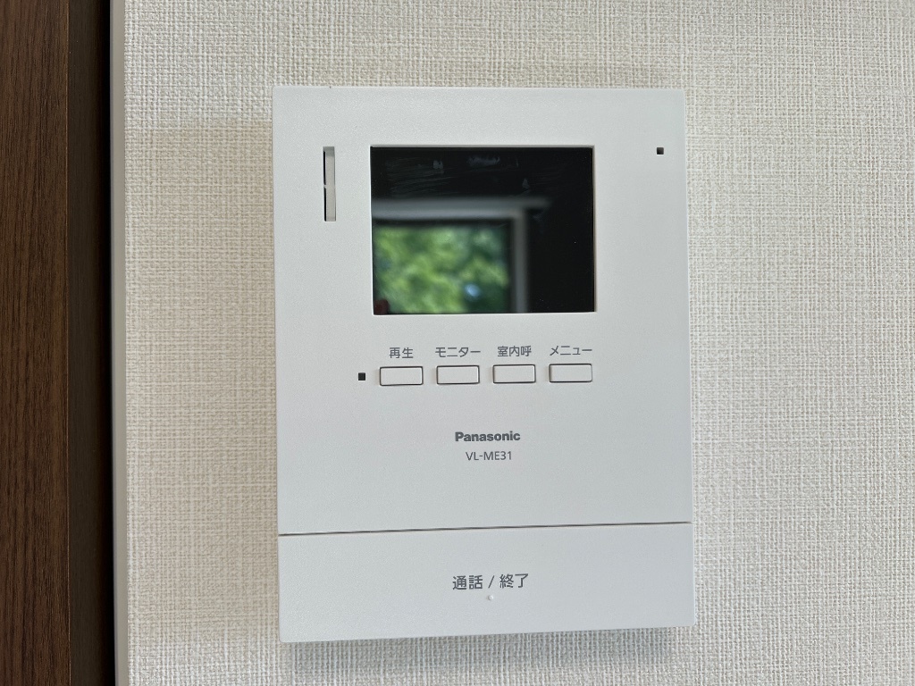 拡大写真:ラ・クラリエール(La Clairiere) 2階201のカメラ付インターホン