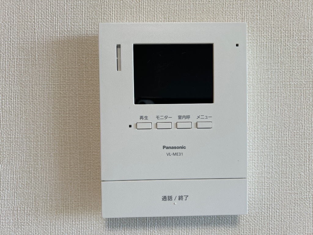拡大写真:ラ・クラリエール(La Clairiere) 2階203のカメラ付インターホン
