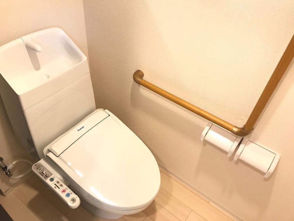 拡大写真:仮)元吉田町新築アパート 2階208のトイレ(イメージ)